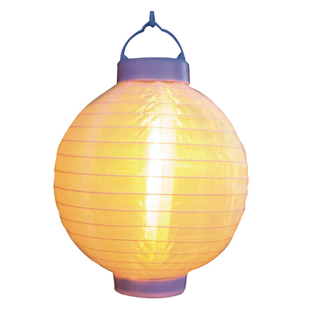 5x pcs Solar lantern white with realistic flame effect 20 cm