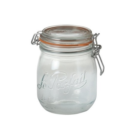5x Weck jars 0.5 liter
