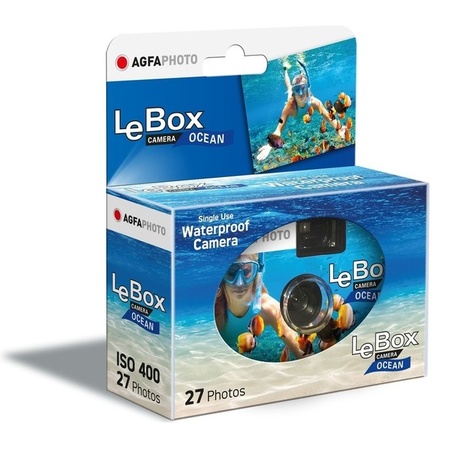 5x Disposable underwater cameras for 27 colored photos