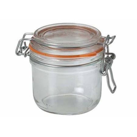 6x Weck jars 0.2 liter