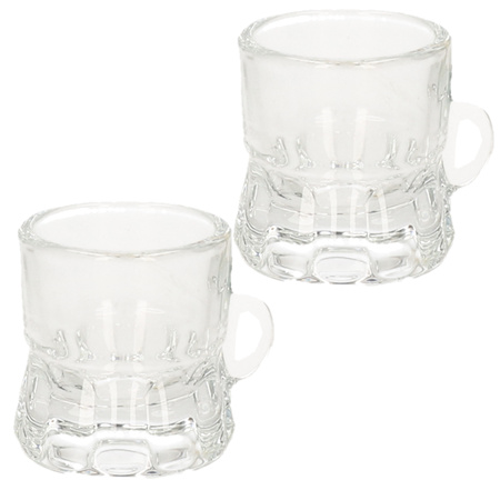 72x Shot glass with handle 20 ml