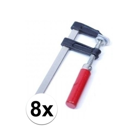 8x Metal glue clamps
