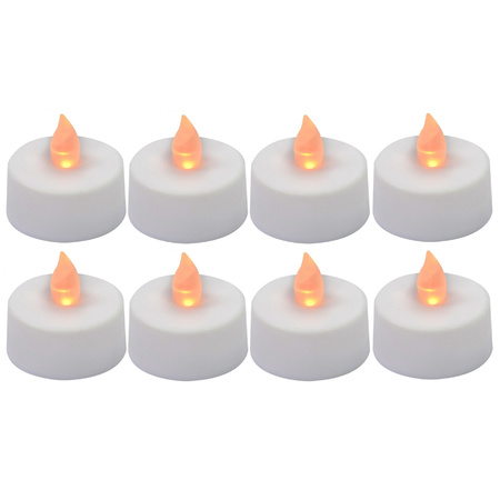 LED tealights 8x pieces