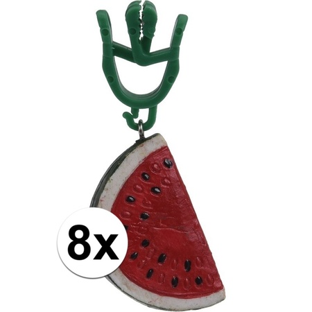 8x Tafelkleedgewichtjes watermeloen