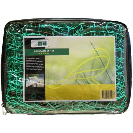 Trailer net green 300 x 160 cm