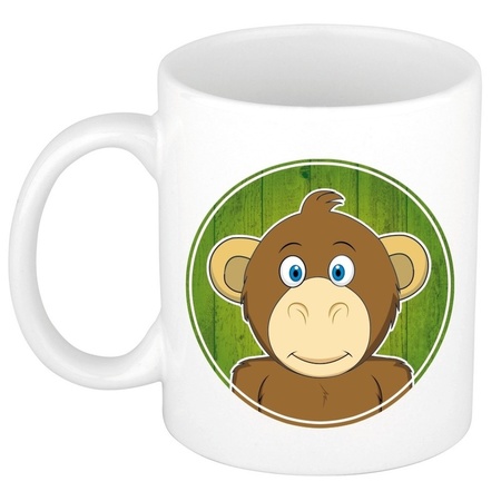 Monkeys mug for children 300 ml
