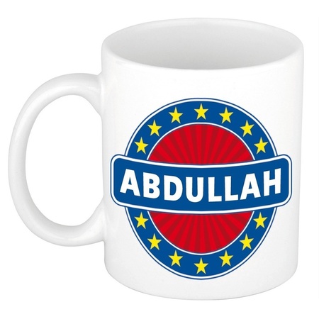 Abdullah name mug 300 ml