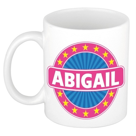 Abigail naam koffie mok / beker 300 ml