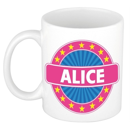 Alice naam koffie mok / beker 300 ml