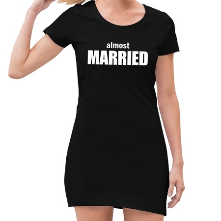 Almost married dress black for women