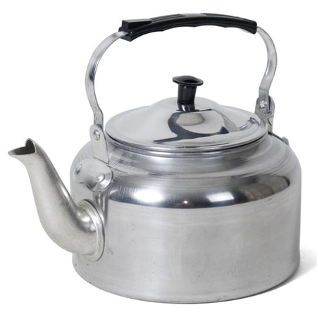 Aluminum steel teapot with handle 3,5 liters