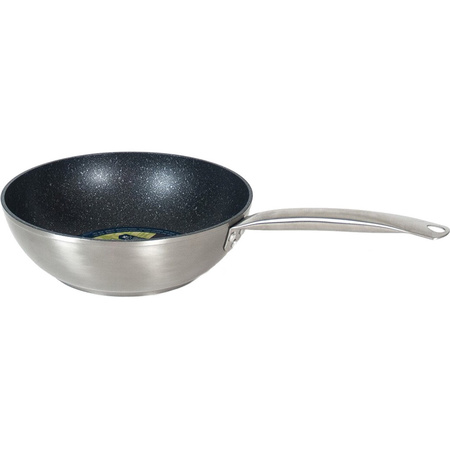 Aluminium wok/wokpan Rila met anti-aanbak laag 29 cm