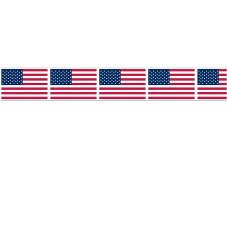 Amerikaanse vlag markeerlint 6 meter