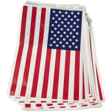 USA stars and stripes bunting