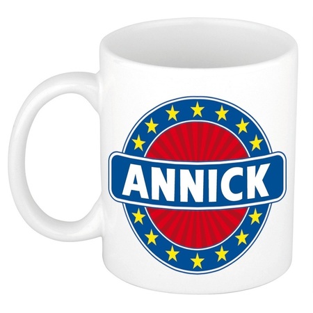 Annick naam koffie mok / beker 300 ml