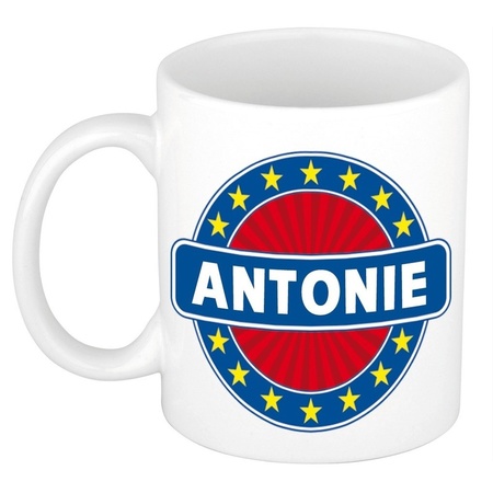 Antonie naam koffie mok / beker 300 ml