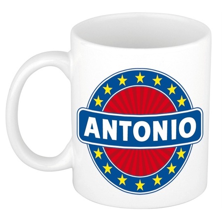 Antonio naam koffie mok / beker 300 ml