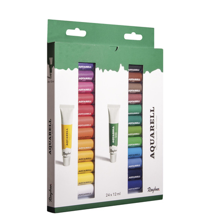 Water paint 24 colours 12 ml