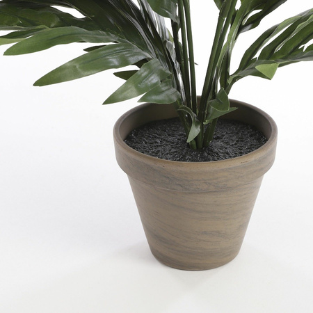 Areca palm kunstplant groen 40 cm in pot