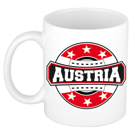 Austria / Oostenrijk embleem mok / beker 300 ml
