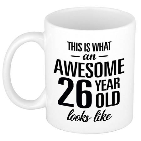 Awesome 26 year mug 300 ml
