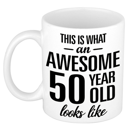 Awesome 50 year mug 300 ml