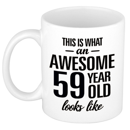 Awesome 59 year mug 300 ml