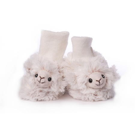 Baby shoes white sheep/lamb