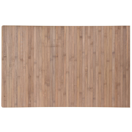 Badkamer mat anti-slip bamboe greywash 50 x 80 cm