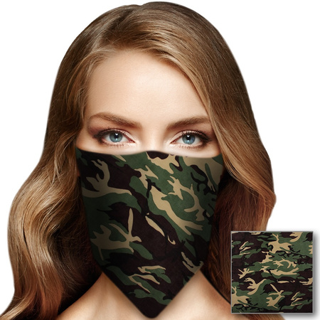 Camouflage bandana for adults