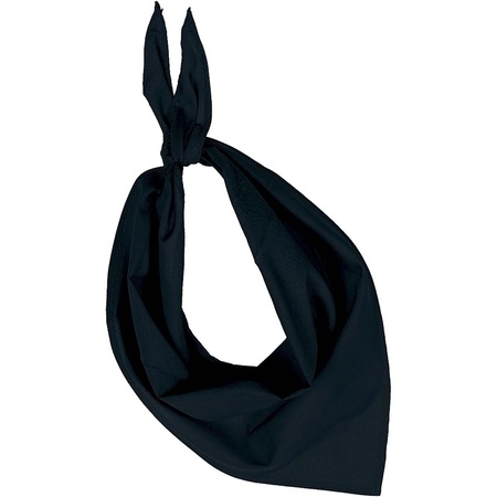 Bandana/handkerchief black for adults