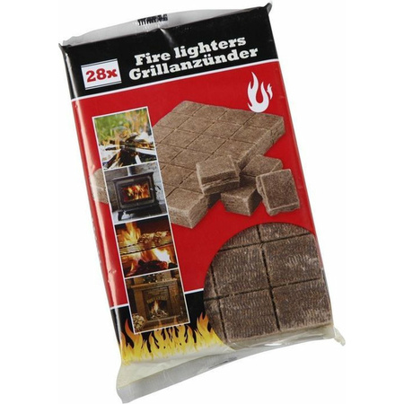 Barbecue fire lighters 28 pieces