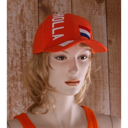 Orange Baseball cap Holland