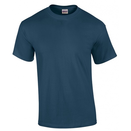 Basic t-shirt dusk blauw voor heren