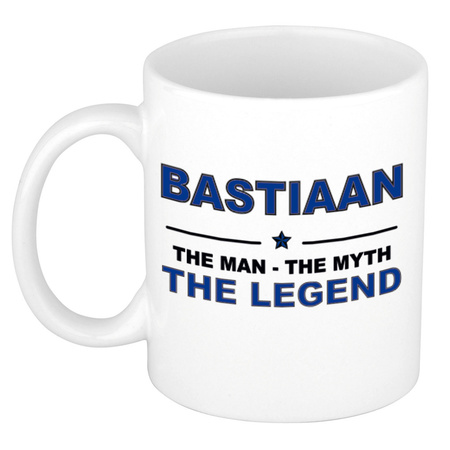 Bastiaan The man, The myth the legend name mug 300 ml