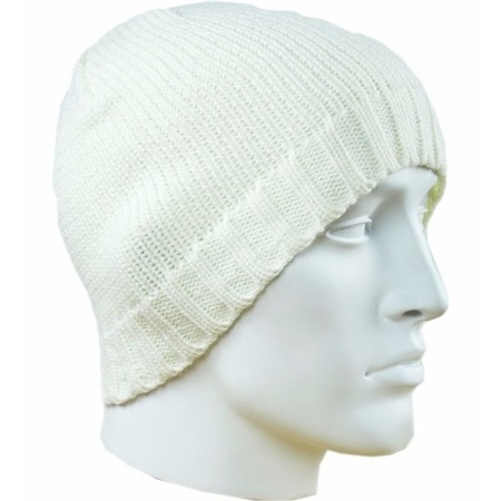 Woollen hat white