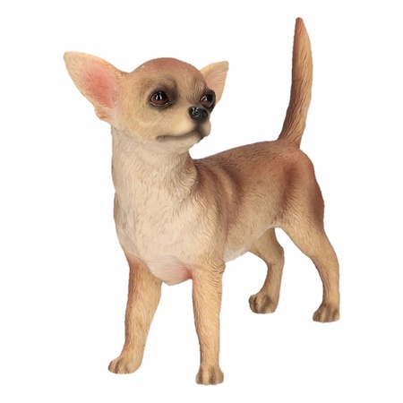 Beeldje Chihuahua bruin 10 cm