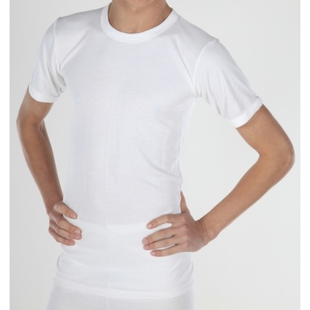 Beeren thermo shirt white short sleeve