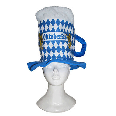 Bayern beer mug/tankard hat dress up accessory for adults