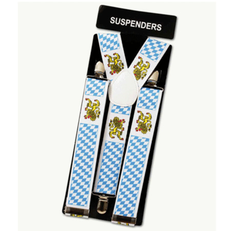 Oktoberfest suspenders for adults