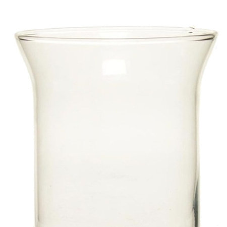 Bellatio Design kelk vaas/vazen van glas 19,5cm