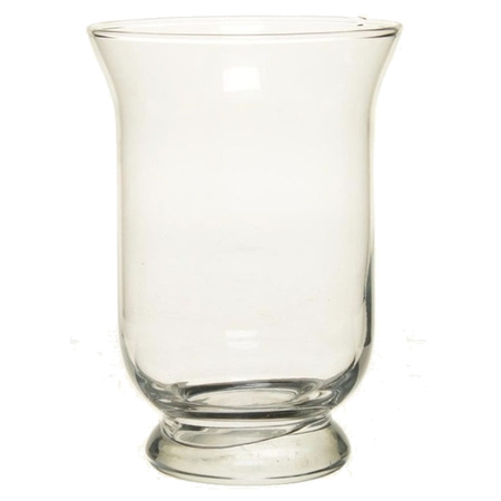 Bellatio Design kelk vaas/vazen van glas 19,5cm