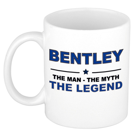 Bentley The man, The myth the legend cadeau koffie mok / thee beker 300 ml