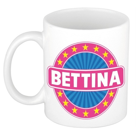 Bettina naam koffie mok / beker 300 ml