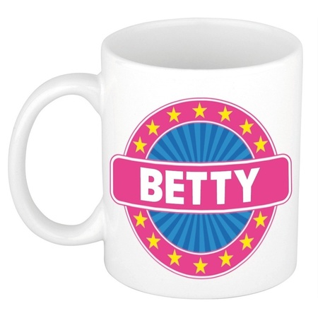 Betty naam koffie mok / beker 300 ml