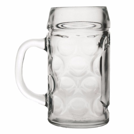 Beer mug 1 liter 6 pieces