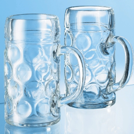 Bierpullen/Bierglazen 0,5 liter 1x stuks