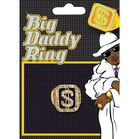 Big Daddy rapper ring dollar teken