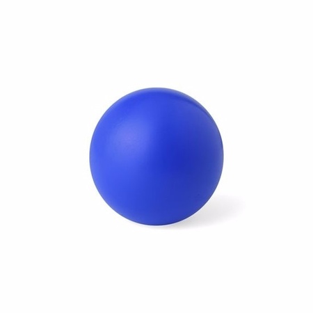 Blue anti stress balls 6 cm
