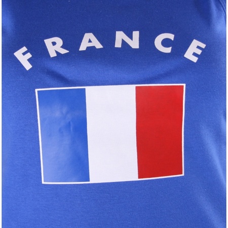 Blauwe dames tanktop Frankrijk